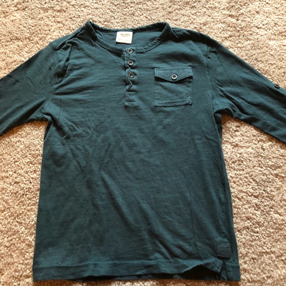 Zara boys long sleeve shirt